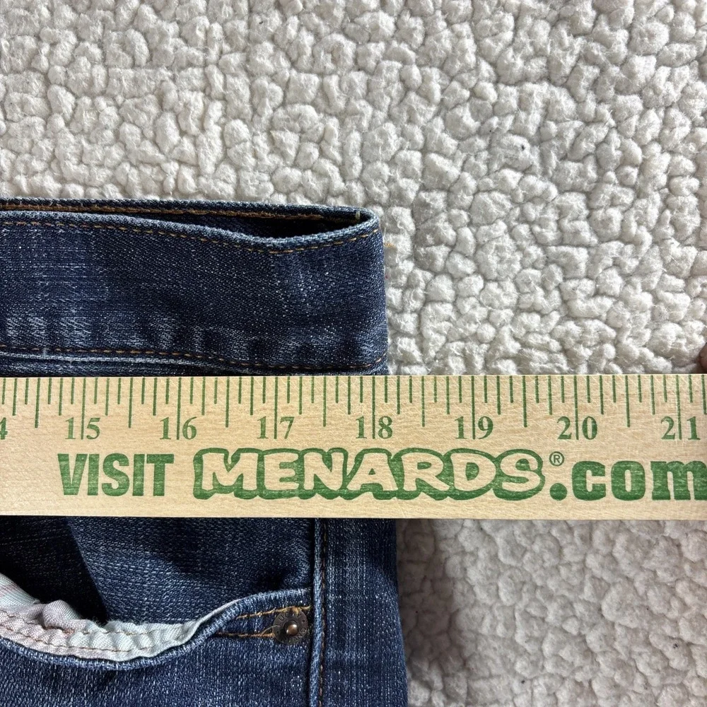 Lucky Brand 361 Vintage Straight Men W34 L30 Dark Wash Stretch Classic Fit Jeans
